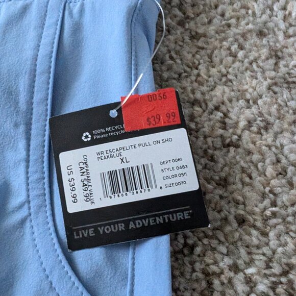 NWT Eddie Bauer Escapelite Shorts, XL (listing 2) - Picture 2 of 7